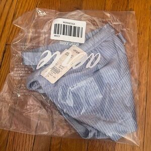 Women’s baby blue high rise bikini bottom